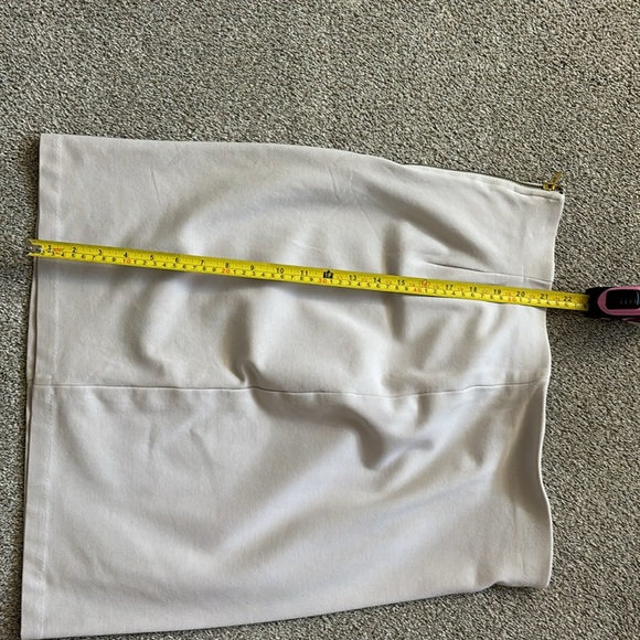 Gently loved khaki skirt; sized 12 - Picture 7 of 8